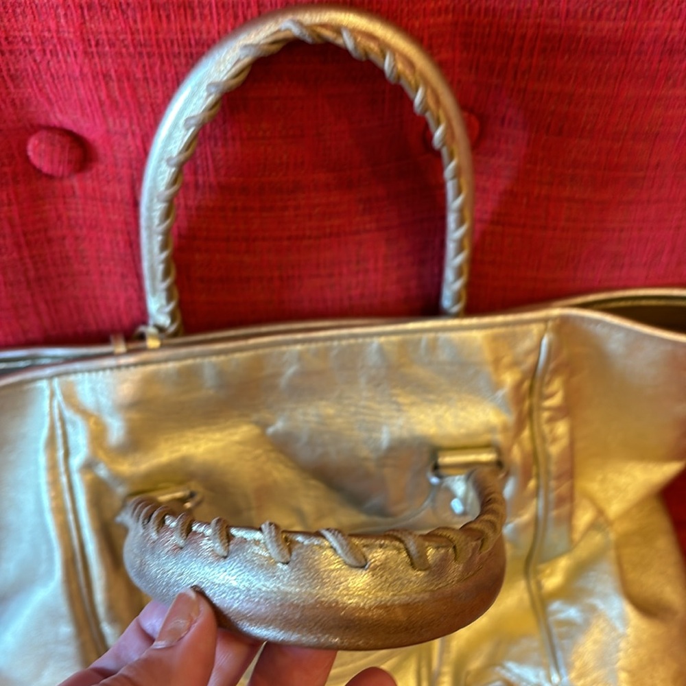Balenciaga Paris Motocross Sunday tote Gold - Picture 3 of 7